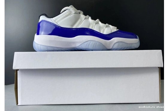 Air Jordan Concord White Low Retro AH7860-100 AH7860-100 11 0216